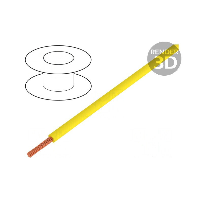 Cablu Electric Cupru 1.5mm2 PVC Galben 450/750V | Electronic-mag.ro | Componente Electronice Cablu Electric Cupru 1.5mm2 PVC Galben 450/750V | Electronic-mag.ro | Componente Electronice