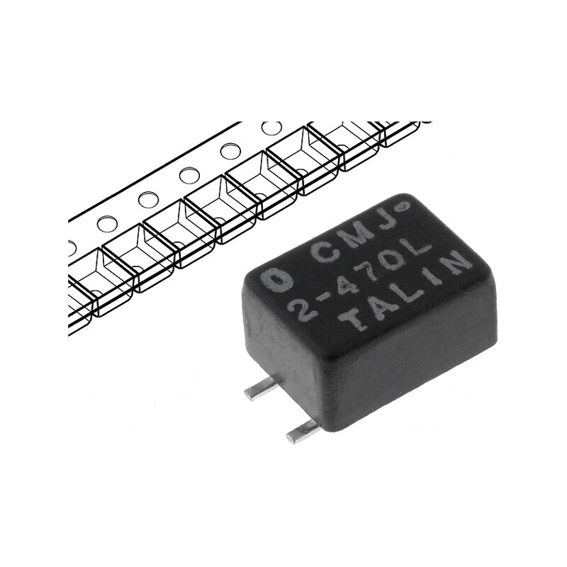 Inductor SMD 47uH 500mA 130mΩ | Electronic-mag.ro | Componente Electronice