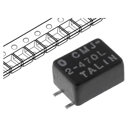Inductor SMD 47uH 500mA 130mΩ | Electronic-mag.ro | Componente Electronice