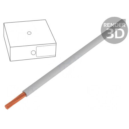 Cablu Electric Litat Cu 4mm2 PVC Gri 100m | Electronic-mag.ro | Componente Electronice