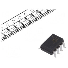 Optocuplor SMD 2 Output Tranzistori 2.5kV 19-50% 16mA | Electronic-mag.ro | Componente Electronice