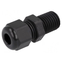 Garnitură etanşare filet alungit M12 neagră IP68 | Electronic-mag.ro | Componente Electronice