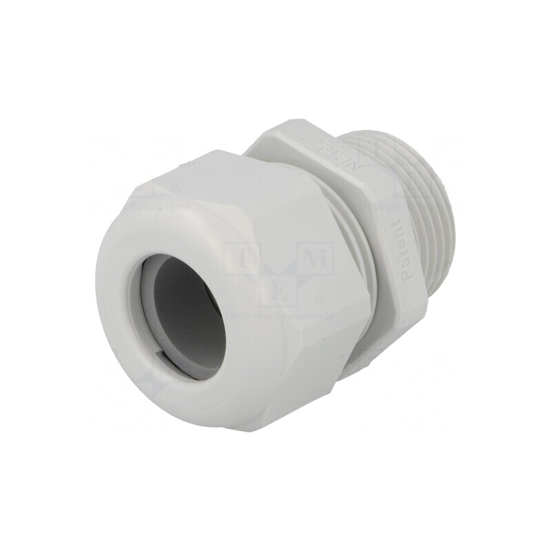 Garnitură Etanșare NPT3/4 IP68 Poliamidă Gri | Electronic-mag.ro | Componente Electronice