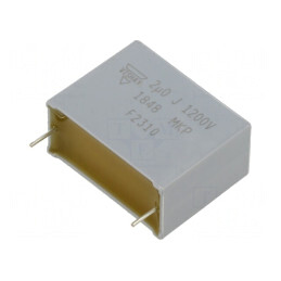 Condensator Polipropilenă 2uF 27,5mm | Electronic-mag.ro | Componente Electronice