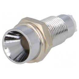 Montură LED 3mm Crom Încastrat | Electronic-mag.ro | Componente Electronice