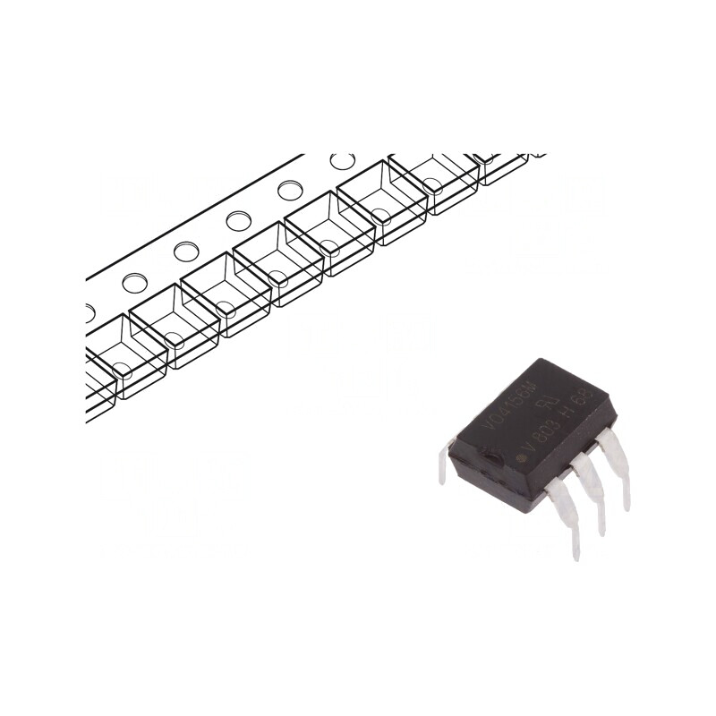 Optotriac 4.42kV Comutare Zero DIP6 | Electronic-mag.ro | Componente Electronice