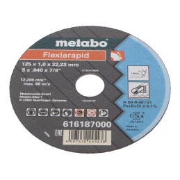 Disc de tăiere 125mm 1mm | Electronic-mag.ro | Componente Electronice