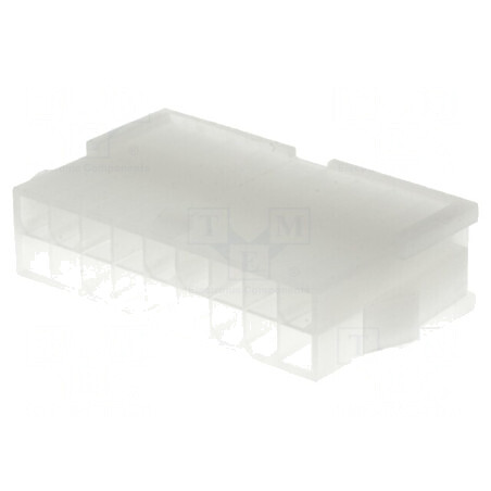 Mufă cablu-cablu tată Mini-Fit Jr 4,2mm fără contacte | Electronic-mag.ro | Componente Electronice
