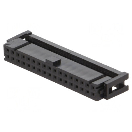 Mufă IDC mamă 34 pini 1,27mm aurită | Electronic-mag.ro | Componente Electronice