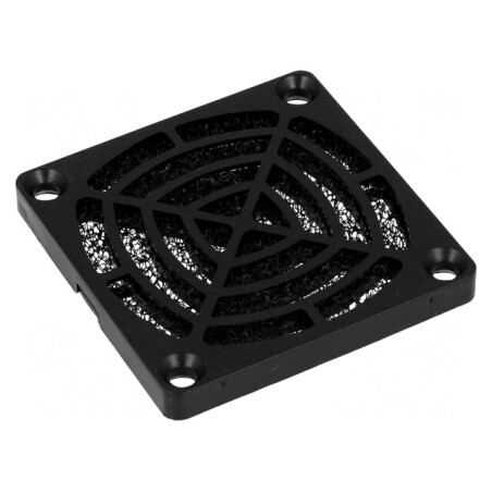 Protecție plastic 60x60mm cu clichet și filtru 30ppi | Electronic-mag.ro | Componente Electronice