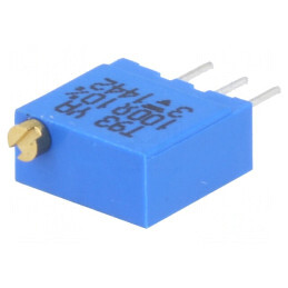 Potențiometru Multitură 100Ω 500mW THT ±10% | Electronic-mag.ro | Componente Electronice