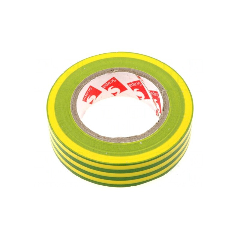 Bandă Electroizolantă Galben-Verde 15mm x 10m | Electronic-mag.ro | Componente Electronice Bandă Electroizolantă Galben-Verde 15mm x 10m | Electronic-mag.ro | Componente Electronice