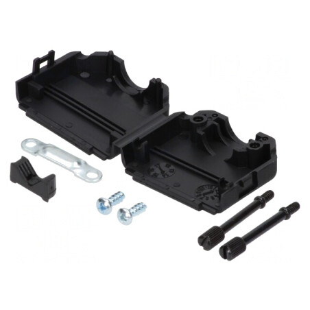 Carcasă pentru conectori D-Sub 15pin și HD 26pin | Electronic-mag.ro | Componente Electronice