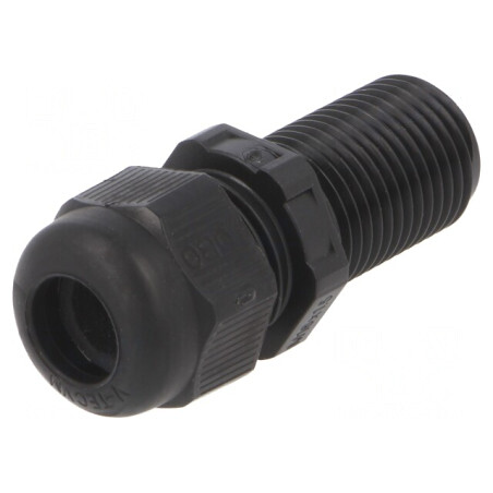 Garnitură etanşare filet alungit M16 neagră IP68 | Electronic-mag.ro | Componente Electronice