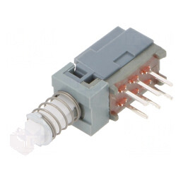 Comutator DPDT 0.1A 30VDC THT
