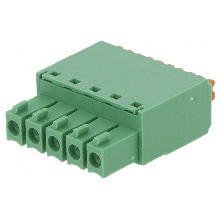 Regletă Conexiuni Deconectabilă 3,5mm 5 Piste Drept Mufă | Electronic-mag.ro | Componente Electronice
