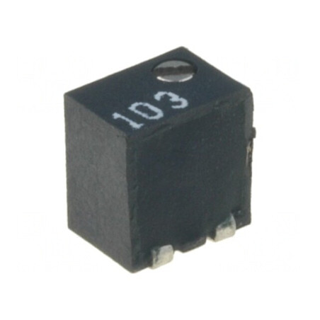 Potentiometru Multitura Vert 10kΩ 250mW SMD | Electronic-mag.ro | Componente Electronice