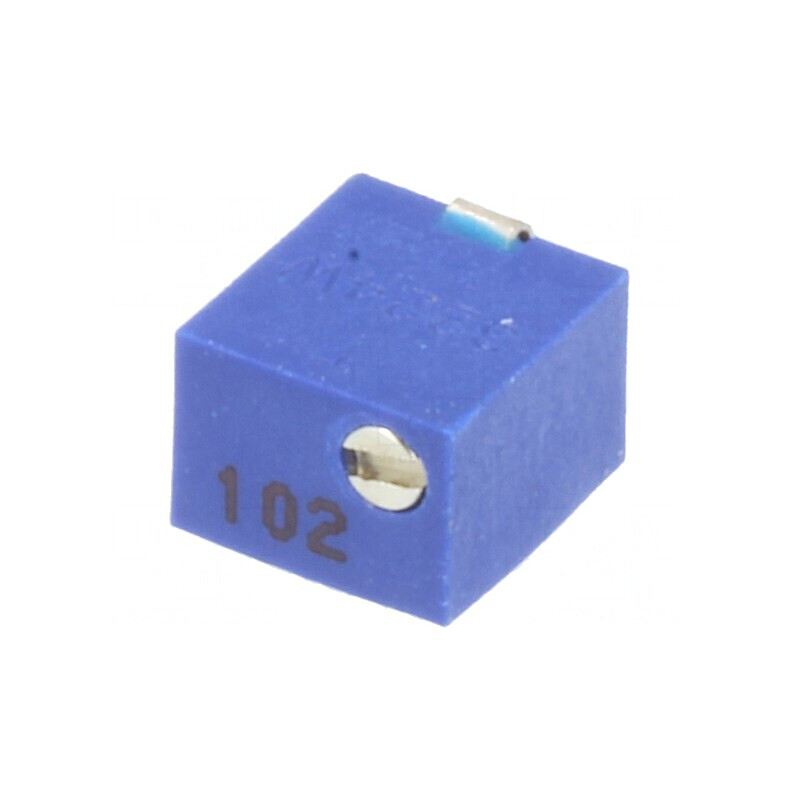 Potentiometru Vertical Multitura 1kΩ 250mW SMD | Electronic-mag.ro | Componente Electronice