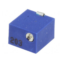 Potențiometru Vertical Multitură 20kΩ 250mW SMD | Electronic-mag.ro | Componente Electronice