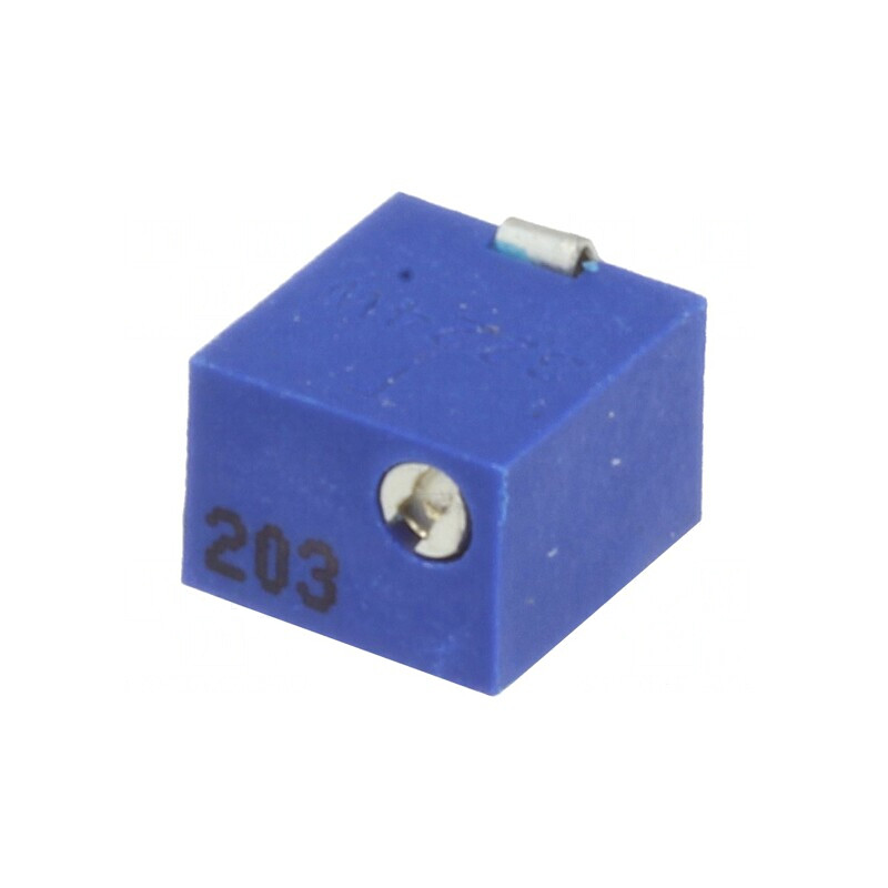 Potențiometru Vertical Multitură 20kΩ 250mW SMD | Electronic-mag.ro | Componente Electronice