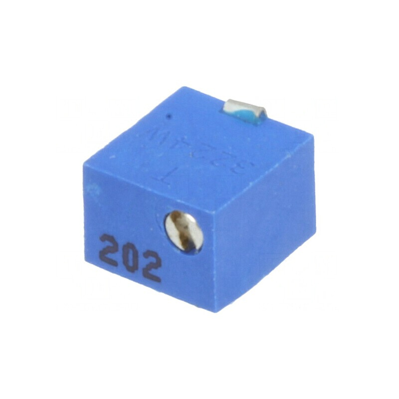 Potentiometru SMD 2kΩ 250mW Montare Verticală Multitură | Electronic-mag.ro | Componente Electronice