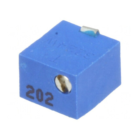 Potentiometru SMD 2kΩ 250mW Montare Verticală Multitură | Electronic-mag.ro | Componente Electronice