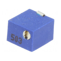Potentiometru Multitura 50kΩ 250mW SMD Montare Verticală | Electronic-mag.ro | Componente Electronice
