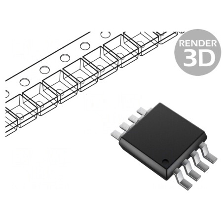 Memorie EEPROM 256kb I2C 32kx8bit 2.5-5.5V 1MHz | Electronic-mag.ro | Componente Electronice