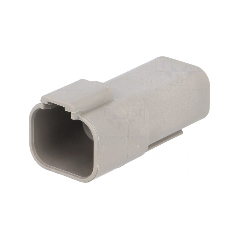 Conector cablu-cablu DT 4-PIN Gri IP68 | Electronic-mag.ro | Componente Electronice