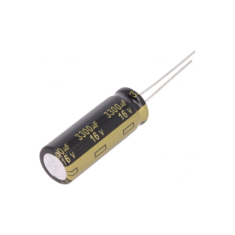 Condensator Electrolitic Low ESR THT 3300uF 16V 12,5x35mm | Electronic-mag.ro | Componente Electronice