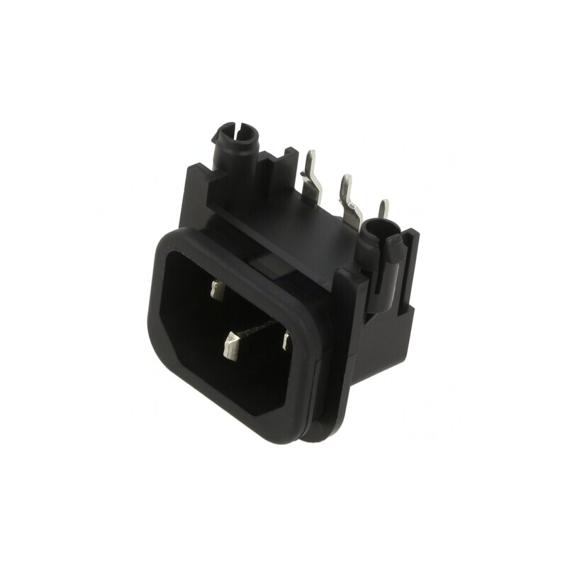 Conector Alimentare AC Soclu Tată 10A 250V IEC 60320 GSP2 | Electronic-mag.ro | Componente Electronice Conector Alimentare AC Soclu Tată 10A 250V IEC 60320 GSP2 | Electronic-mag.ro | Componente Electronice