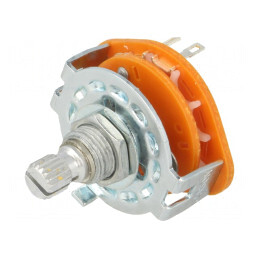 Comutator Rotativ 3 Pozitii 0.3A 125VAC 30° | Electronic-mag.ro | Componente Electronice