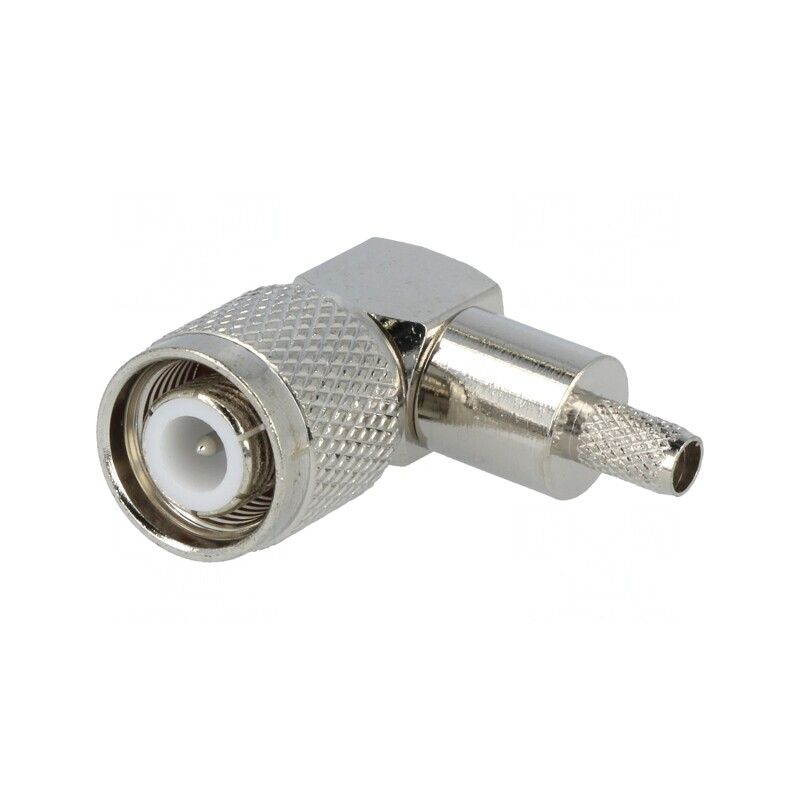 Mufă TNC tată unghi 90° RG58 crimpată pe cablu | Electronic-mag.ro | Componente Electronice