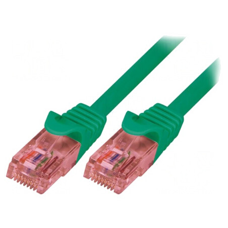 Patch Cord UTP Cat6 Verde 0.5m | Electronic-mag.ro | Componente Electronice
