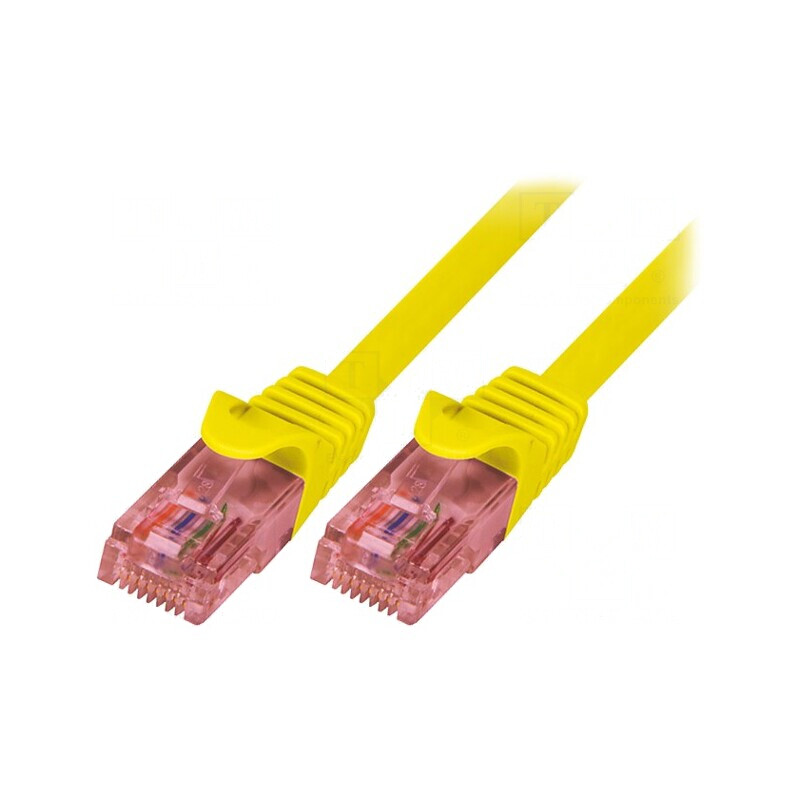 Patch cord UTP Cat6 Galben 0.5m | Electronic-mag.ro | Componente Electronice Patch cord UTP Cat6 Galben 0.5m | Electronic-mag.ro | Componente Electronice