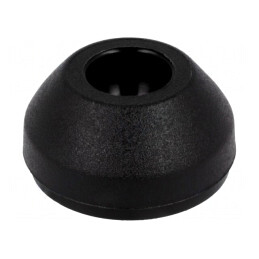 Picioruş Poliamidă 24mm Bază 12,4mm Înălțime | Electronic-mag.ro | Componente Electronice