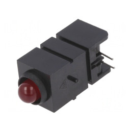 LED Carcasă Roșie 5mm 20mA 60° 4-10mcd | Electronic-mag.ro | Componente Electronice