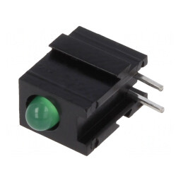 Diode LED Verde 2.8mm 20mA 40° 10-20mcd | Electronic-mag.ro | Componente Electronice