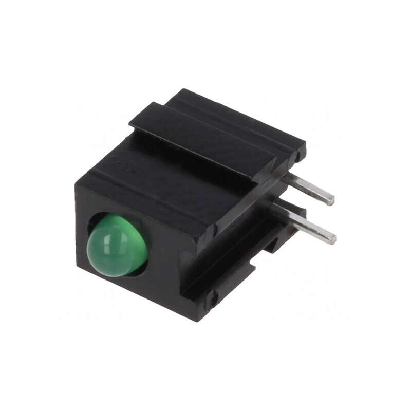Diode LED Verde 2.8mm 20mA 40° 10-20mcd | Electronic-mag.ro | Componente Electronice