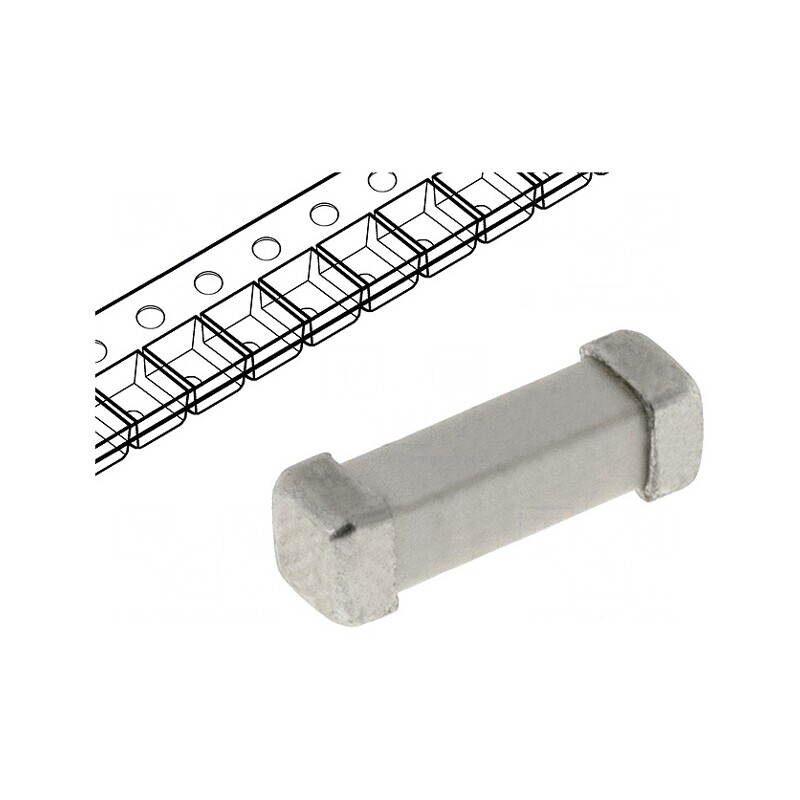 Siguranță cu întârziere 6,3A 277VAC 250VDC SMD cupru | Electronic-mag.ro | Componente Electronice