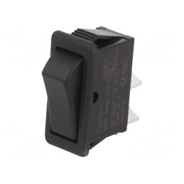 Întrerupător Basculant ON-OFF 16A 250V Negru | Electronic-mag.ro | Componente Electronice