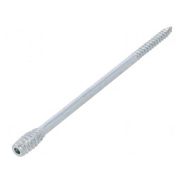Șurub Lemn 6x150mm Fără Cap Imbus HEX 4mm Oțel Zincat | Electronic-mag.ro | Componente Electronice