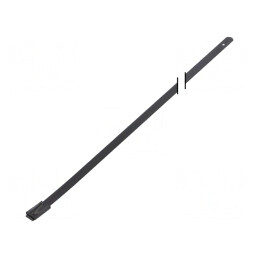 Colier de strângere negru 520mm x 12,7mm Ømax 151mm