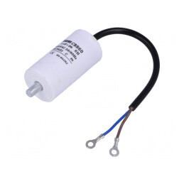 Condensator 8uF 450V pentru Motoare Ø35x65mm | Electronic-mag.ro | Componente Electronice