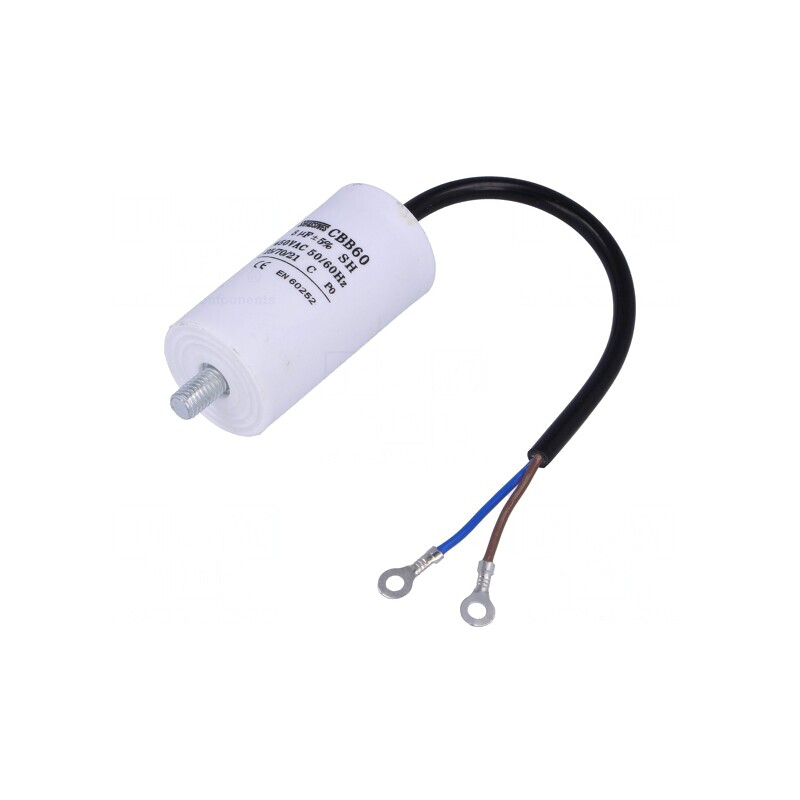 Condensator 8uF 450V pentru Motoare Ø35x65mm | Electronic-mag.ro | Componente Electronice