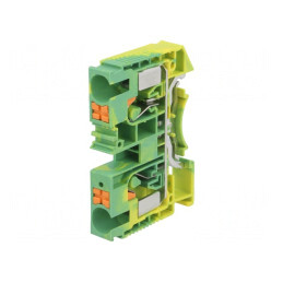 Terminal Îmbinare Șine 0.5-16mm2 1 Piste 2 Borne Galben-Verde | Electronic-mag.ro | Componente Electronice