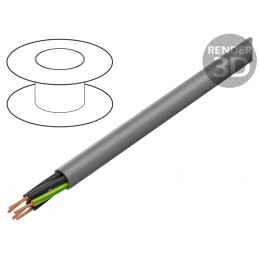 Cablu Electric H05VV5-F NYSLYÖ-JZ 5G0,5mm2 | Electronic-mag.ro | Componente Electronice