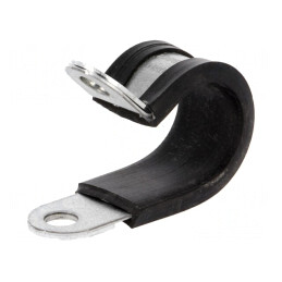 Clipsuri Metalice 19mm x 15mm pentru Montaj 6,4mm | Electronic-mag.ro | Componente Electronice
