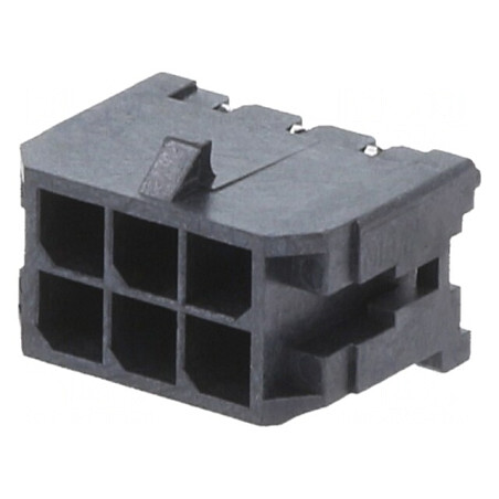 Soclu Cablu-Placă Micro-Fit 3.0 6 Pini 3mm 2x3 | Electronic-mag.ro | Componente Electronice