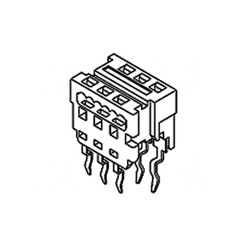 Adaptor PIN IDC 14 Pini pentru Cablu-Bandă 1,27mm | Electronic-mag.ro | Componente Electronice
